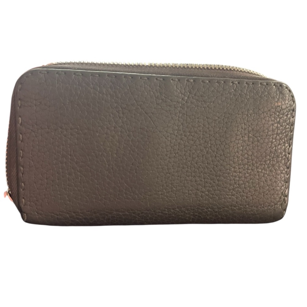 Fendi Roma Grey Leather Wallet - Picture 3 of 10
